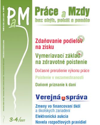 Práce a Mzdy 3-4 2017