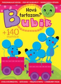 Bubik - Hová tartozom? - Készségfejlesztő foglalkoztató + 140 matricával