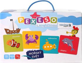 Pexeso s angličtinou Morský svet