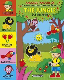 Angolul tanulni jó! - The Jungle - Újraragasztható matricákkal!