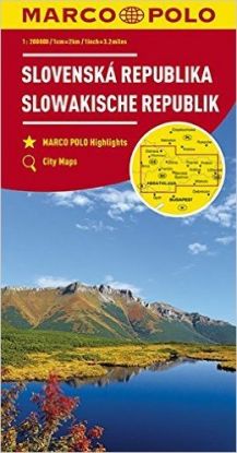 Slovensko 1:200 000 mapa