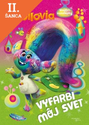Lacná kniha Trollovia - Vyfarbi môj svet