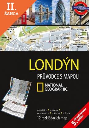 Lacná kniha Londýn - Průvodce s mapou National Geographic 5. vydání
