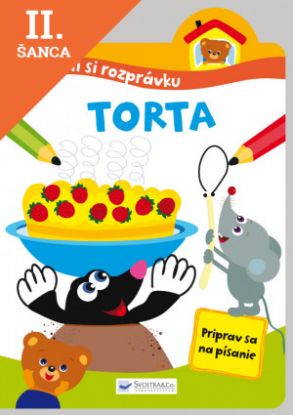 Lacná kniha Dokresli si rozprávku! Torta