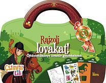 Rajzolj lovakat! - Öltöztetőkönyv kreatív gyerekeknek