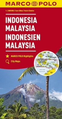 Indonesie, Malajsie 1:2M/mapa (ZoomSystem) MD