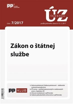 ÚZZ 7 2017 Zákon o štátnej službe