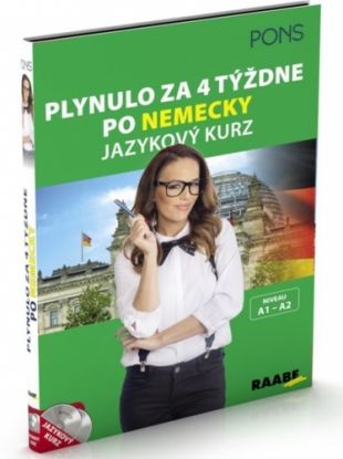 Plynulo za 4 týždne po nemecky - Pons - jazykový kurz + 2CD