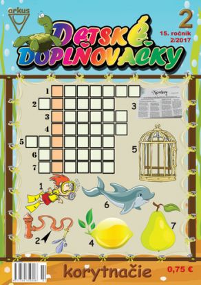 Detské doplňovačky 2 2017 korytnačie