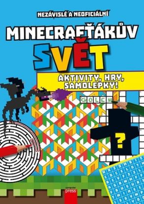 Minecrafťákův svět - Aktivity, hry, samolepky