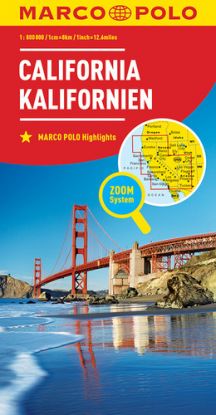 Kalifornie 1:800T/mapa  (ZoomSystem) MD