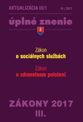 Zákony 2017 III. aktualizácia III 1