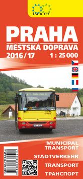 Praha městská doprava 1:25 000