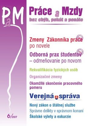 Práce a Mzdy 6 2017