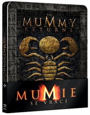 Mumie se vrací steelbook  BD