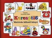Keresgélő - Matricás kifestő könyv