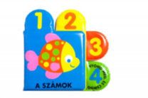 A számok - Színes-csipogós fürdőkönyv