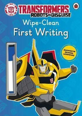 Transformers Robots in Disguise - Wipe-Clean First Writing