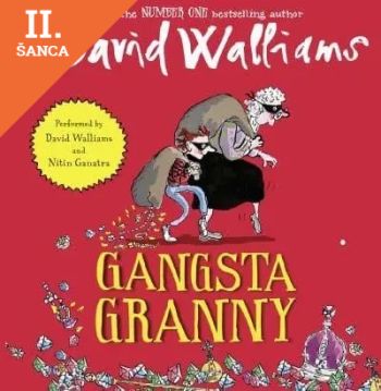 Lacná audiokniha Gangsta Granny - audiokniha
