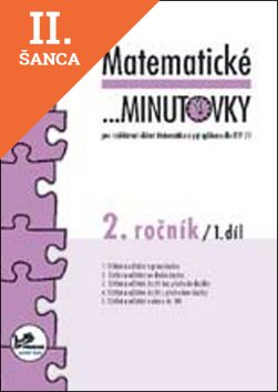 Lacná kniha Matematické minutovky 2. ročník 1. díl