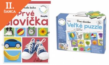 Lacná hra Veľké puzzle: Prvé slovíčka
