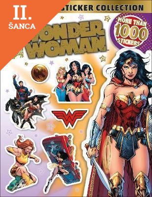 Lacná kniha DC Wonder Woman Ultimate Sticker Collection