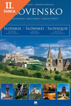 Lacná kniha Slovensko - architektúra - krásy prírody - pamiatky UNESCO