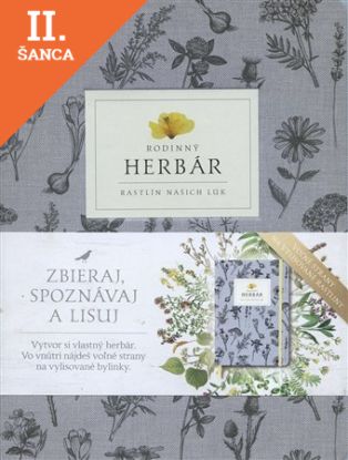 Lacná kniha Rodinný herbár rastlín našich lúk so žltou stužkou