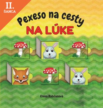 Lacná kniha Pexeso na cesty - Na lúke