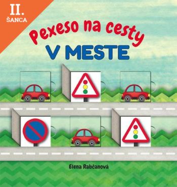 Lacná kniha Pexeso na cesty - V meste