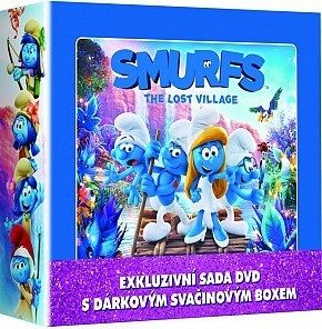 Šmoulové 1-3: Lunch Box  3DVD+Box
