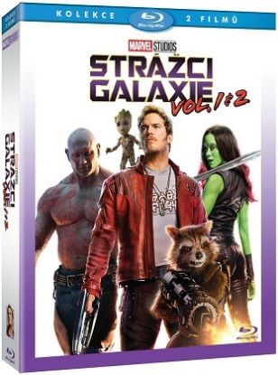 Strážci Galaxie + Strážci Galaxie vol. 2  2BD