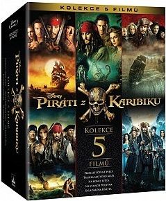 Piráti z Karibiku kolekce 1.-5. 5BD
