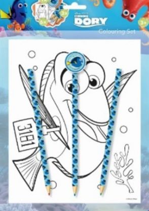 Dory - Vymaľovanková súprava s gumou