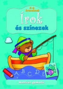 Írok és színezek 5-6 éveseknek - Matricás gyakorló