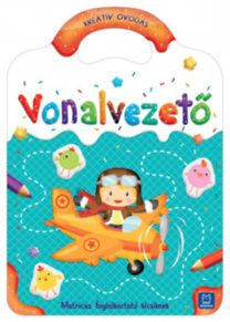Kreatív óvodás - Vonalvezető - Matricás foglalkoztató kicsiknek