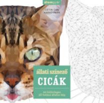 Állati színező - Cicák - 60 különleges 3D hatású állatos kép