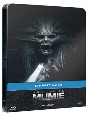 Mumie (2017) steelbook, 2 disky  BD