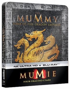 Mumie - Hrob dračího císaře  (Steelbook, UHD + BD)
