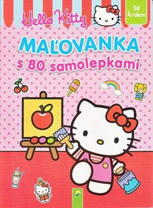 Maľovanka so samolepkami - Kello Kitty