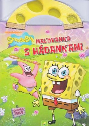 SpongeBob - Maľovanka s hádankami