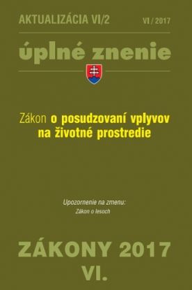 Zákony 2017 VI. aktualizácia VI 2