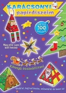 Karácsonyi papírdíszeim (lila borító)