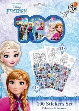100 Stickers Set Ledové království