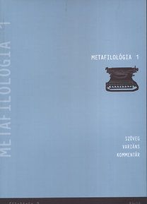 Metafilológia 1.