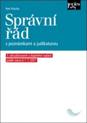 Správní řád s poznámkami a judikaturou, 3.vydanie