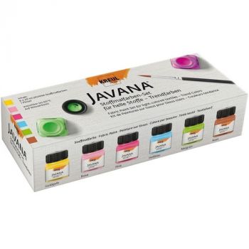 Sada farieb na textil Trend Colors Kreul Javana 6x20 ml