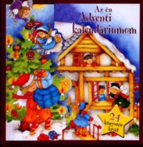 Az én adventi kalendáriumom - lila - 24 könyvecskével