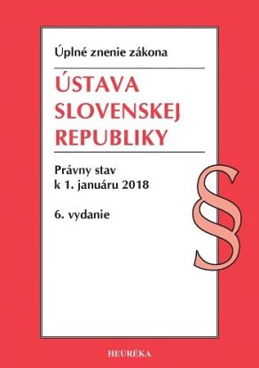 Ústava SR Úzz, 6. vydanie, 2018