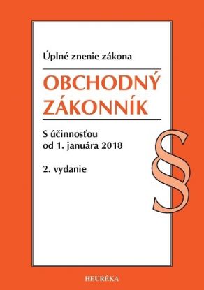Obchodný zákonník Úzz, 2. vydanie, 2018